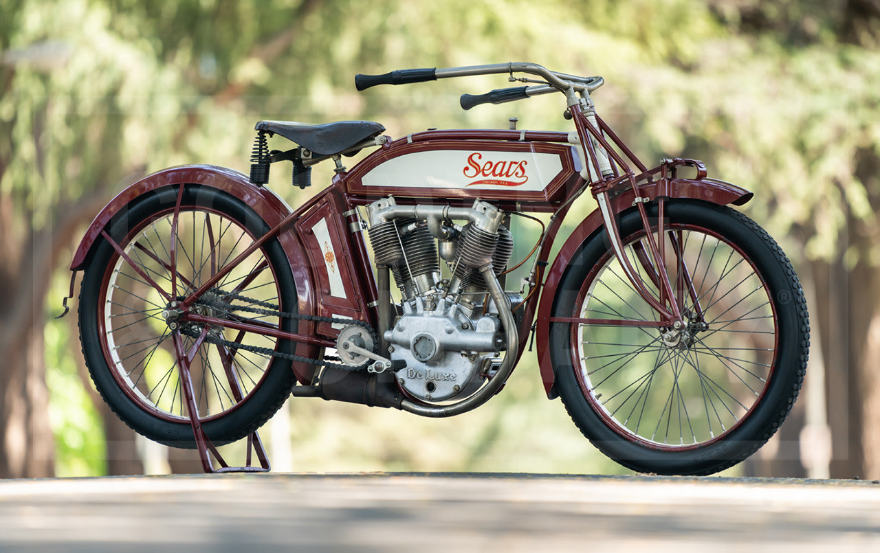 1912 Sears Dreadnaught V-Twin | Gooding Christie's